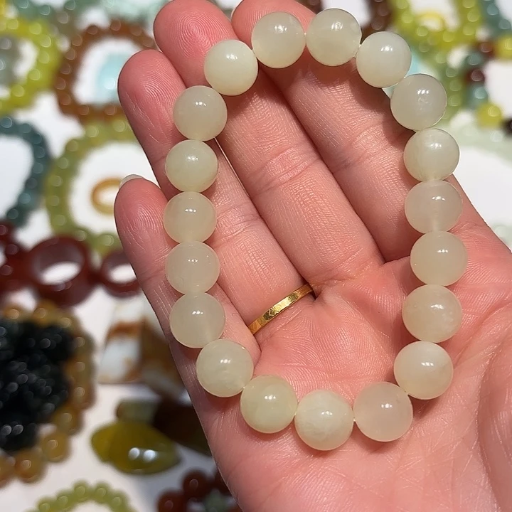蛇纹石玉未镶嵌手串