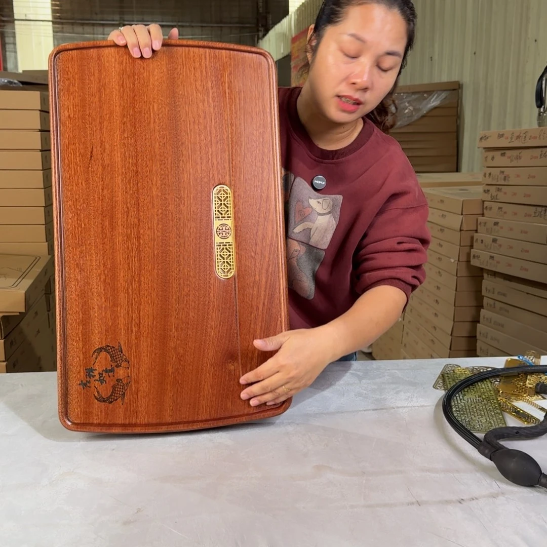 花梨木茶盘60*35尺寸
