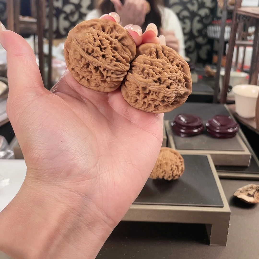 吊坠文玩核桃44四座楼154