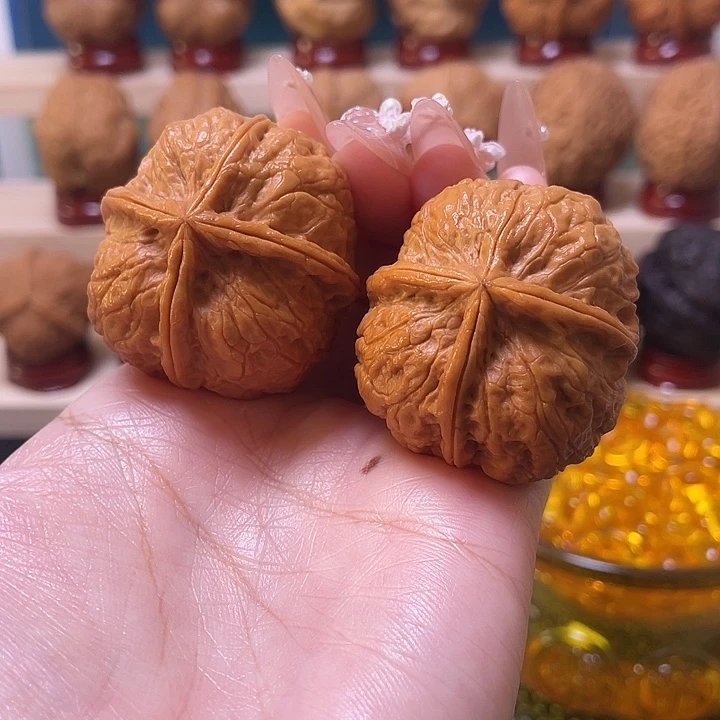 吊坠文玩核桃玉玺45