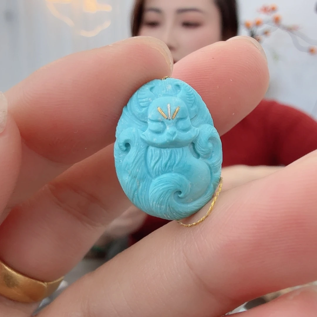 绿松石未镶嵌珠宝半成品
