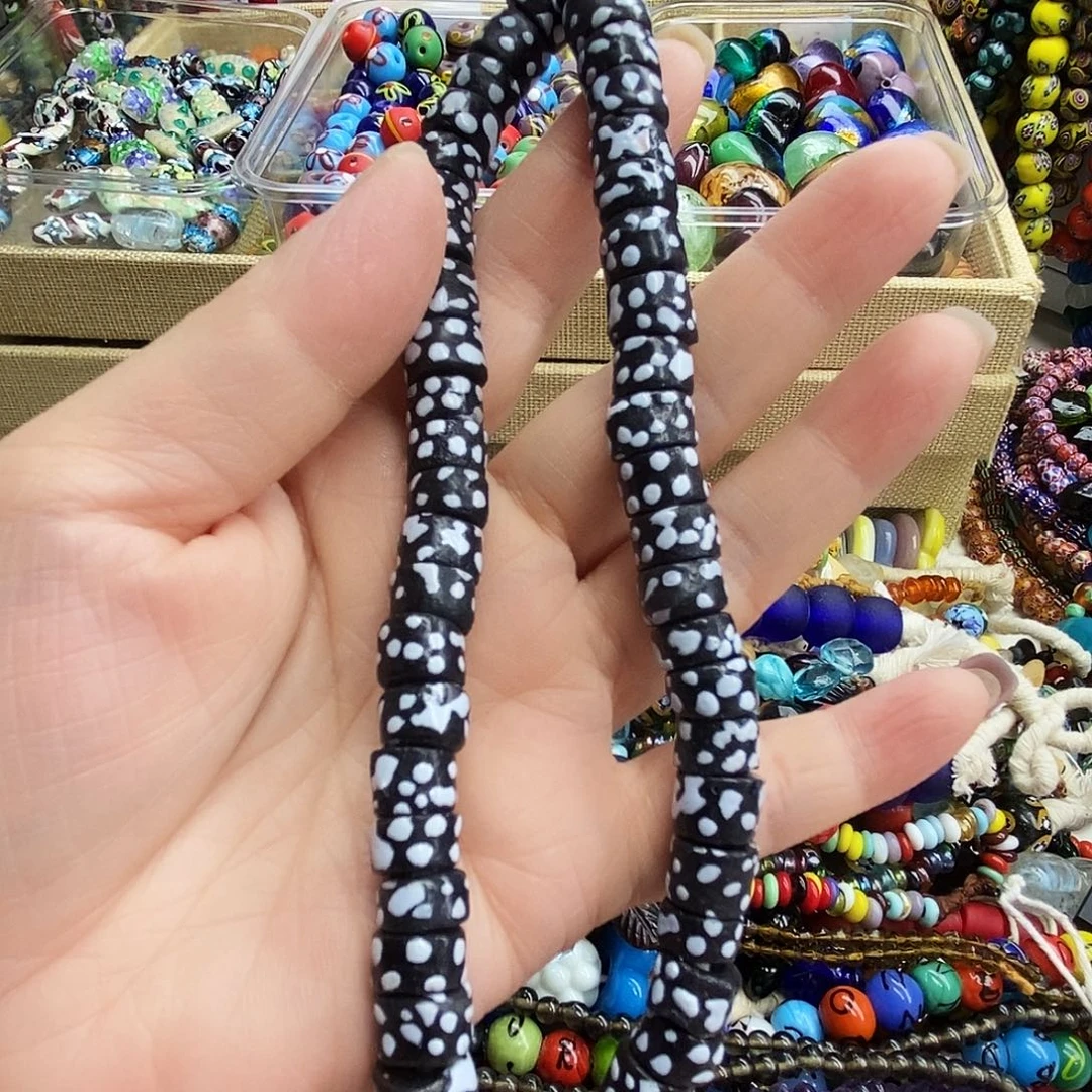 琉璃颈饰非洲奶牛隔片142