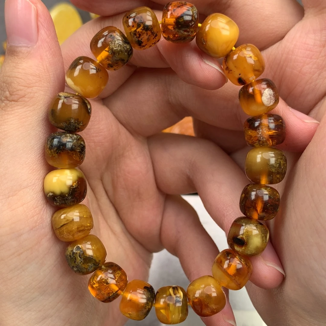 琥珀未镶嵌珠宝奇石