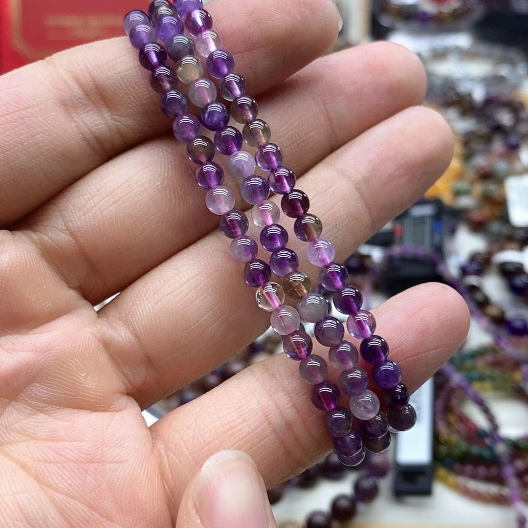 水晶手链未镶嵌天然