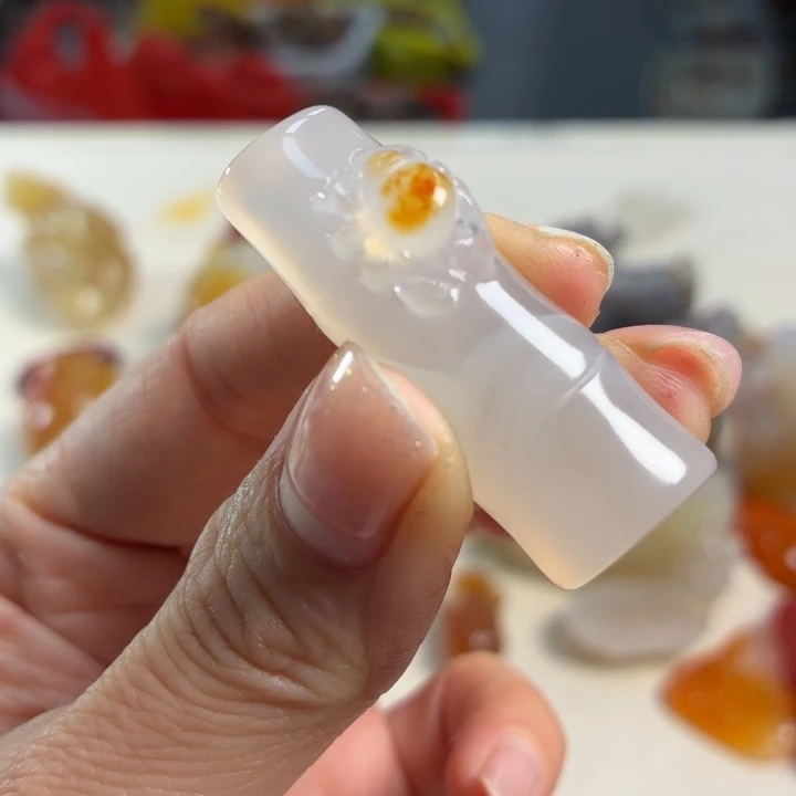 玛瑙/玉髓未镶嵌吊坠(不含链)