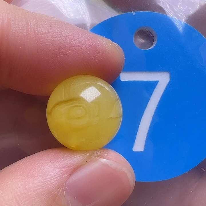 蜜蜡未镶嵌珠宝奇石13m m