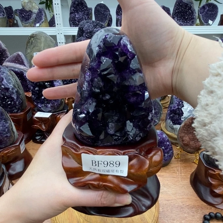 紫晶大型摆件（非配饰）未镶嵌