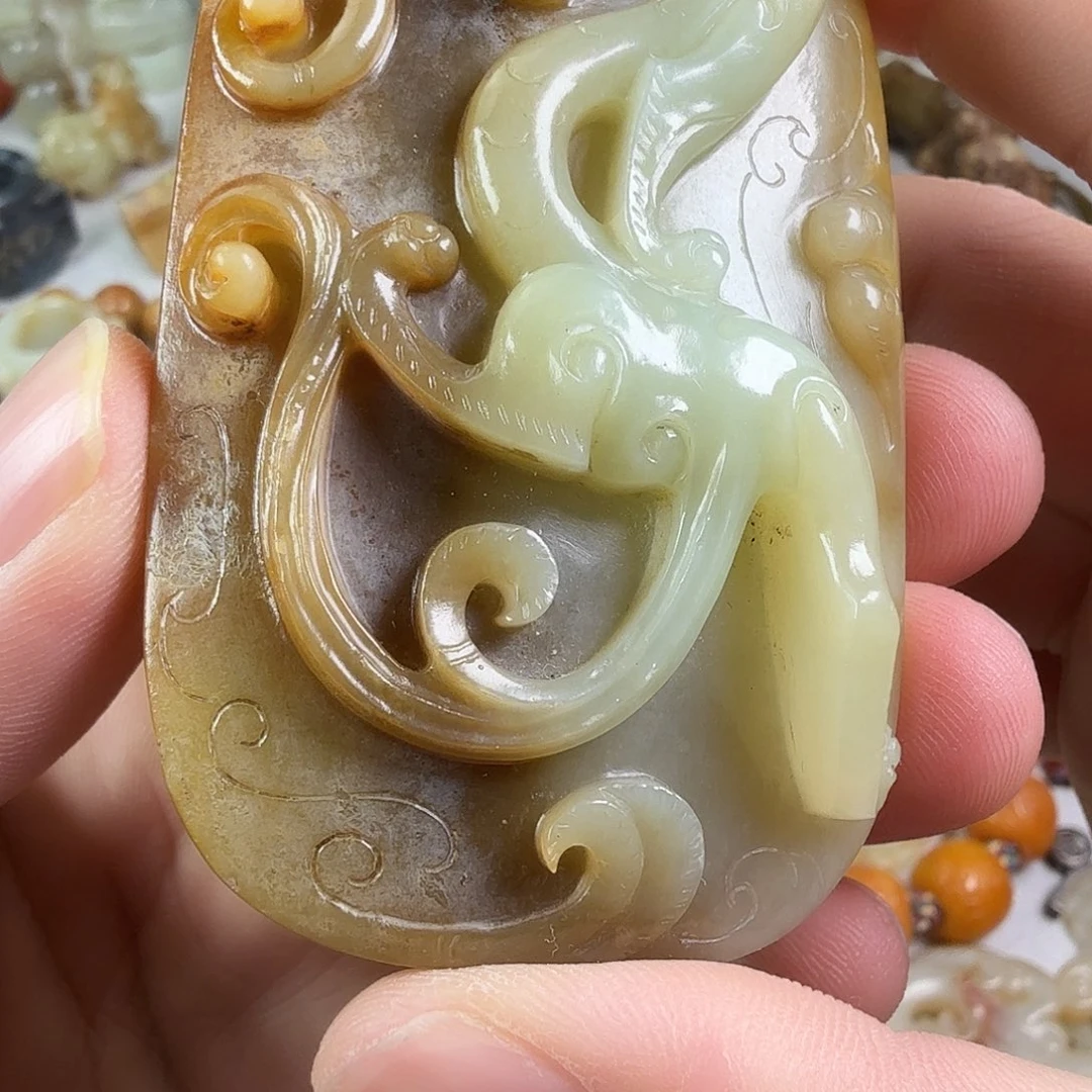 淼***淼和田玉（糖玉）未镶嵌挂件