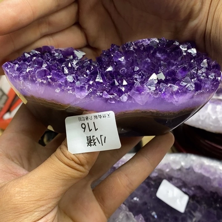 未镶嵌紫晶大型摆件（非配饰）香*