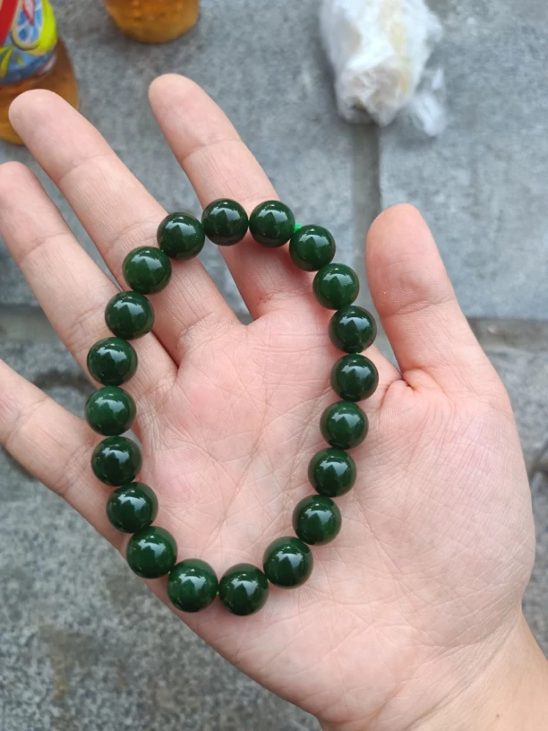 和田玉手串高端奢华款