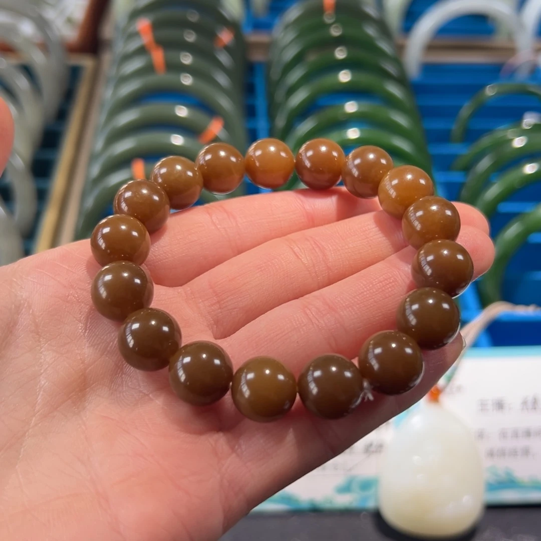 和田玉未镶嵌手串