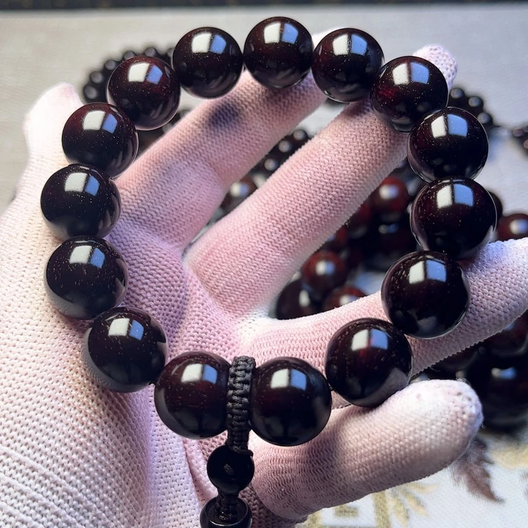 檀香紫檀（小叶紫檀）1.5 15颗带星