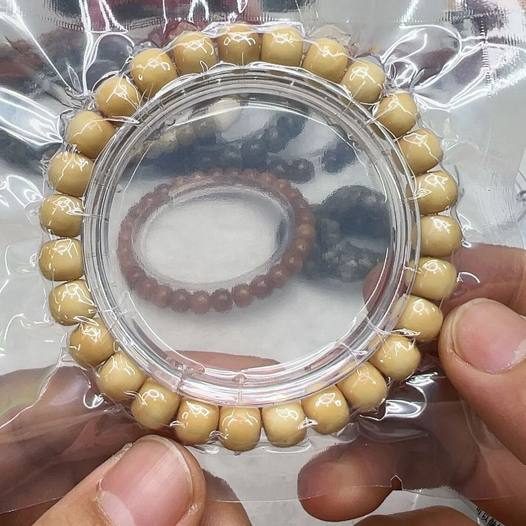星月菩提手串42傲世糯冰龙脊梯田单圈98