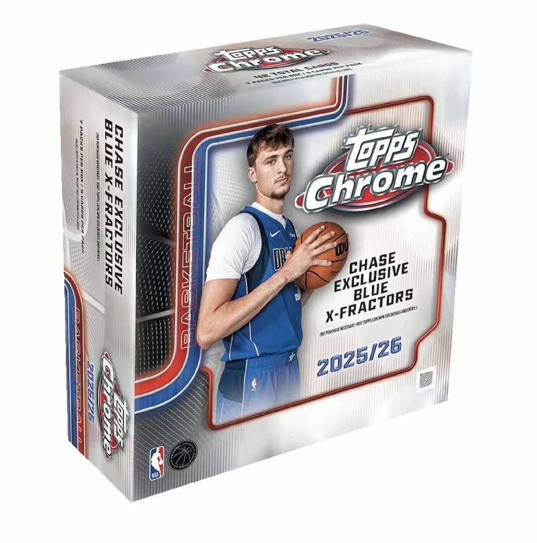 【代拆】25-26 Topps Chrome Mega 球星卡未成年人禁止下单