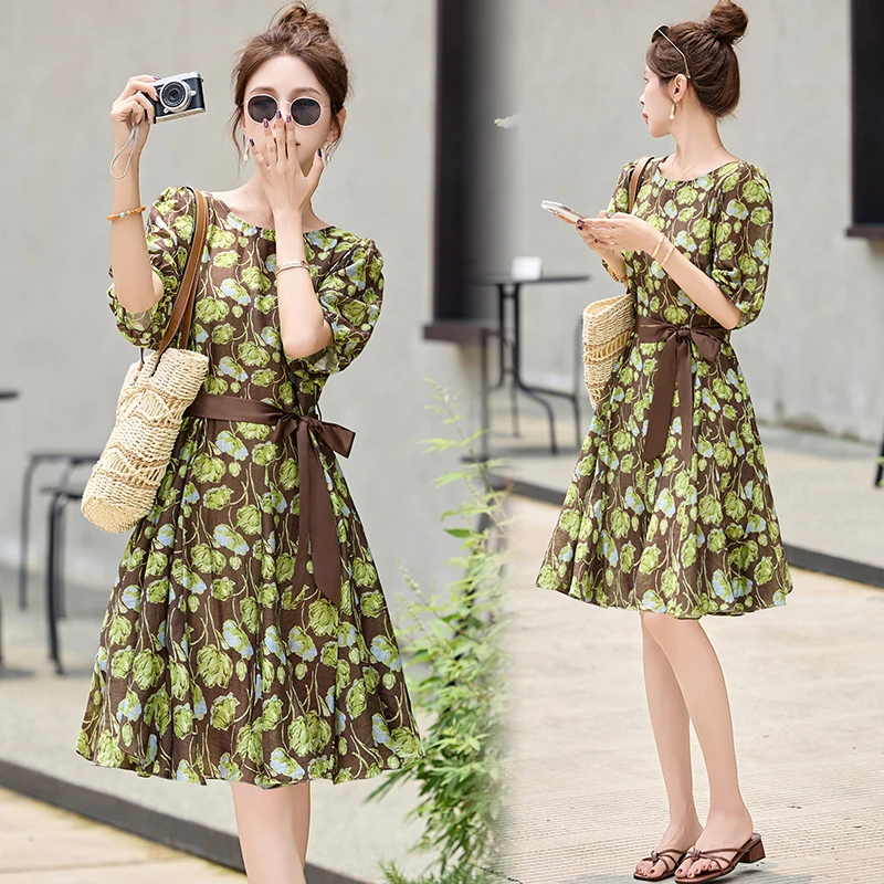 高端精致连衣裙女装2025夏装夏天衣服新款时尚气质显瘦高级感裙子