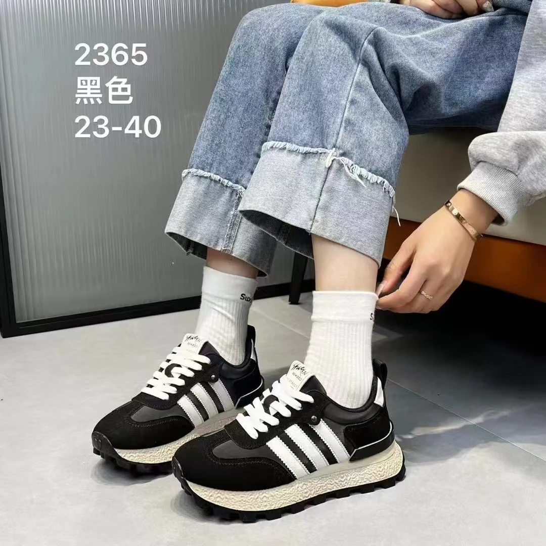 厚底老爹鞋深口百搭运动鞋2025休闲鞋时尚韩版休闲鞋低帮单鞋女鞋