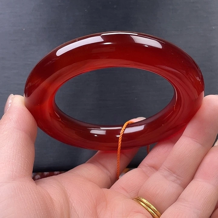 玛瑙/玉髓未镶嵌手镯57.2