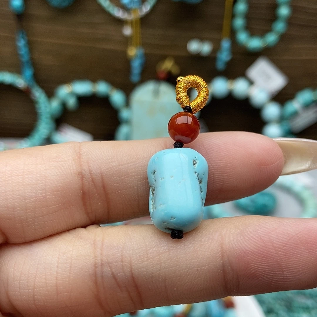 南红玛瑙未镶嵌随行侧挂