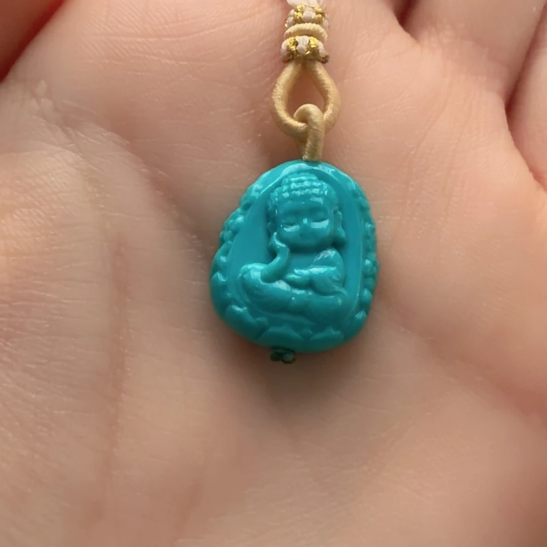 绿松石未镶嵌颈饰