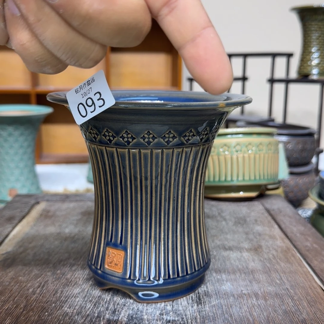 手工花盆 093 瑕内口口径  11cm
