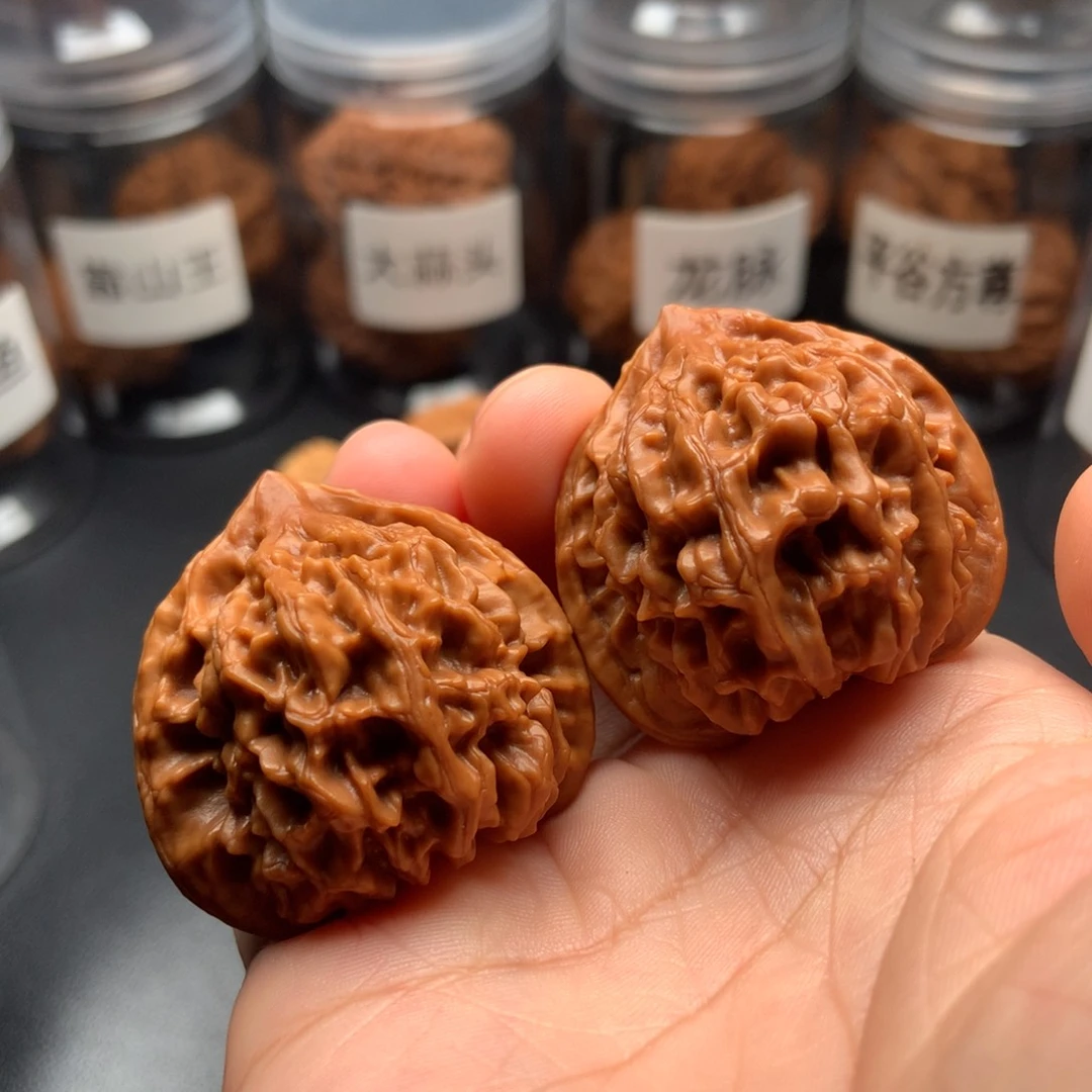 吊坠文玩核桃龙纹