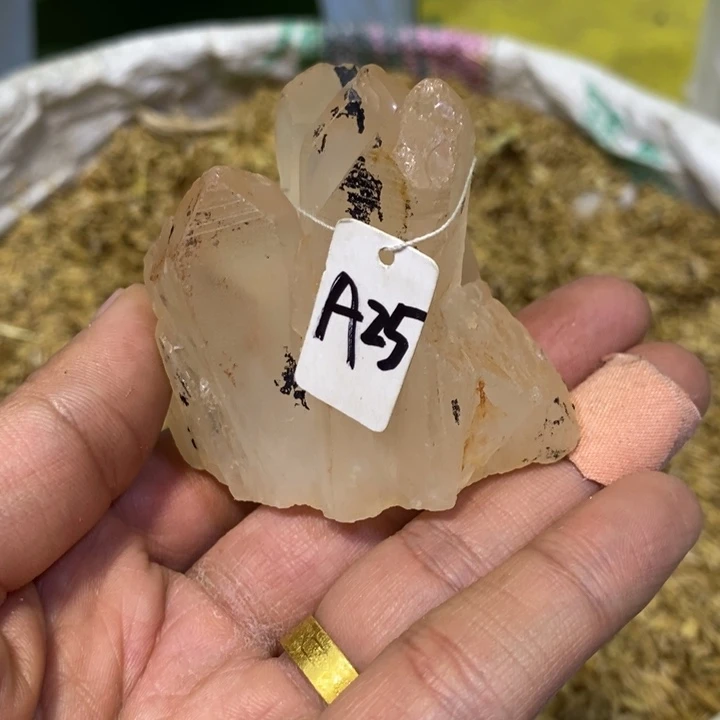 水晶水晶原石摆件未镶嵌