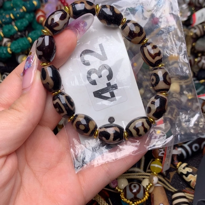 玛瑙/玉髓未镶嵌发一条