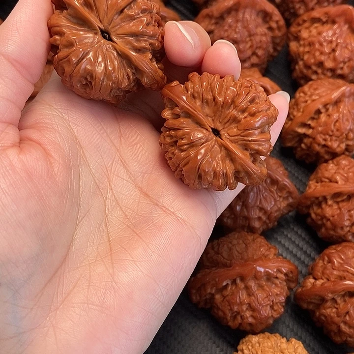 把件文玩核桃44官帽。