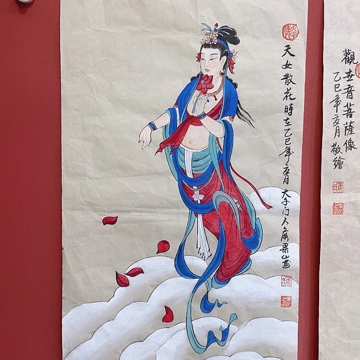 国画侯老师手绘作品