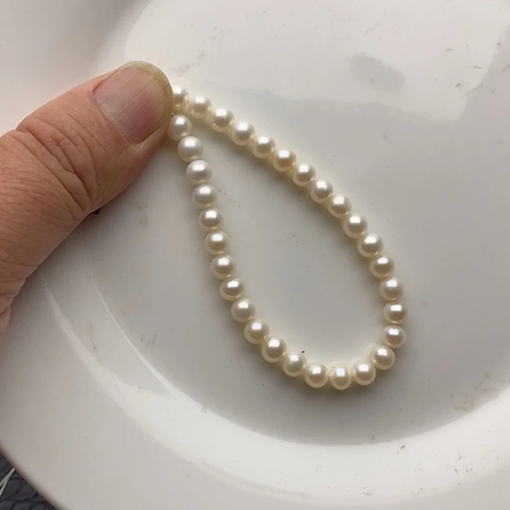 淡水珍珠未镶嵌颈饰019