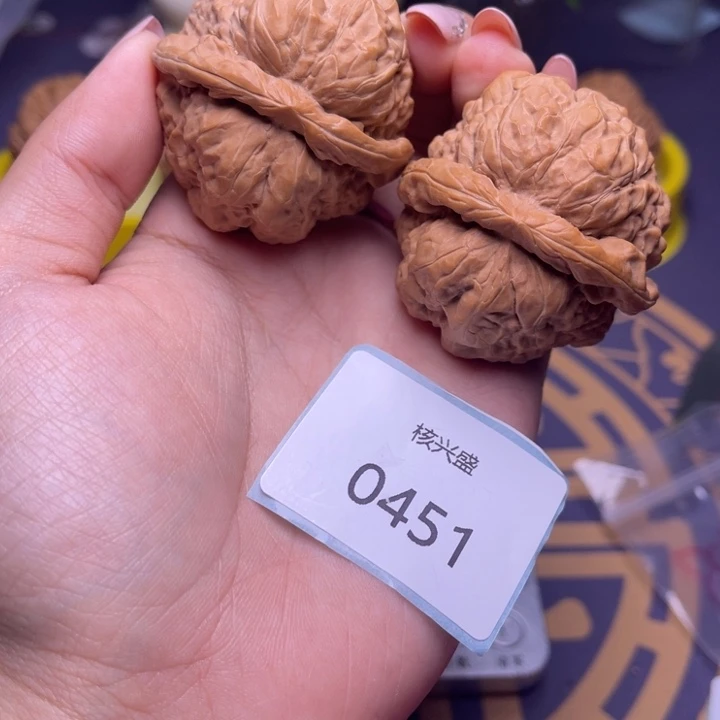 文玩核桃把件天**作蛤蟆44.0451