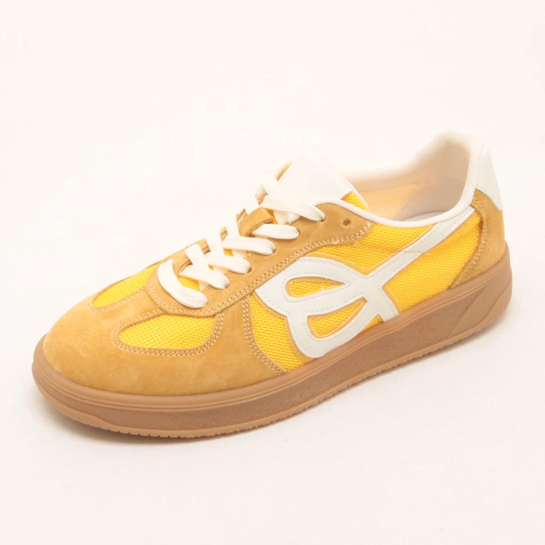 6456春季新款系带真皮德训鞋女厚底阿甘鞋休闲百搭运动休闲板鞋