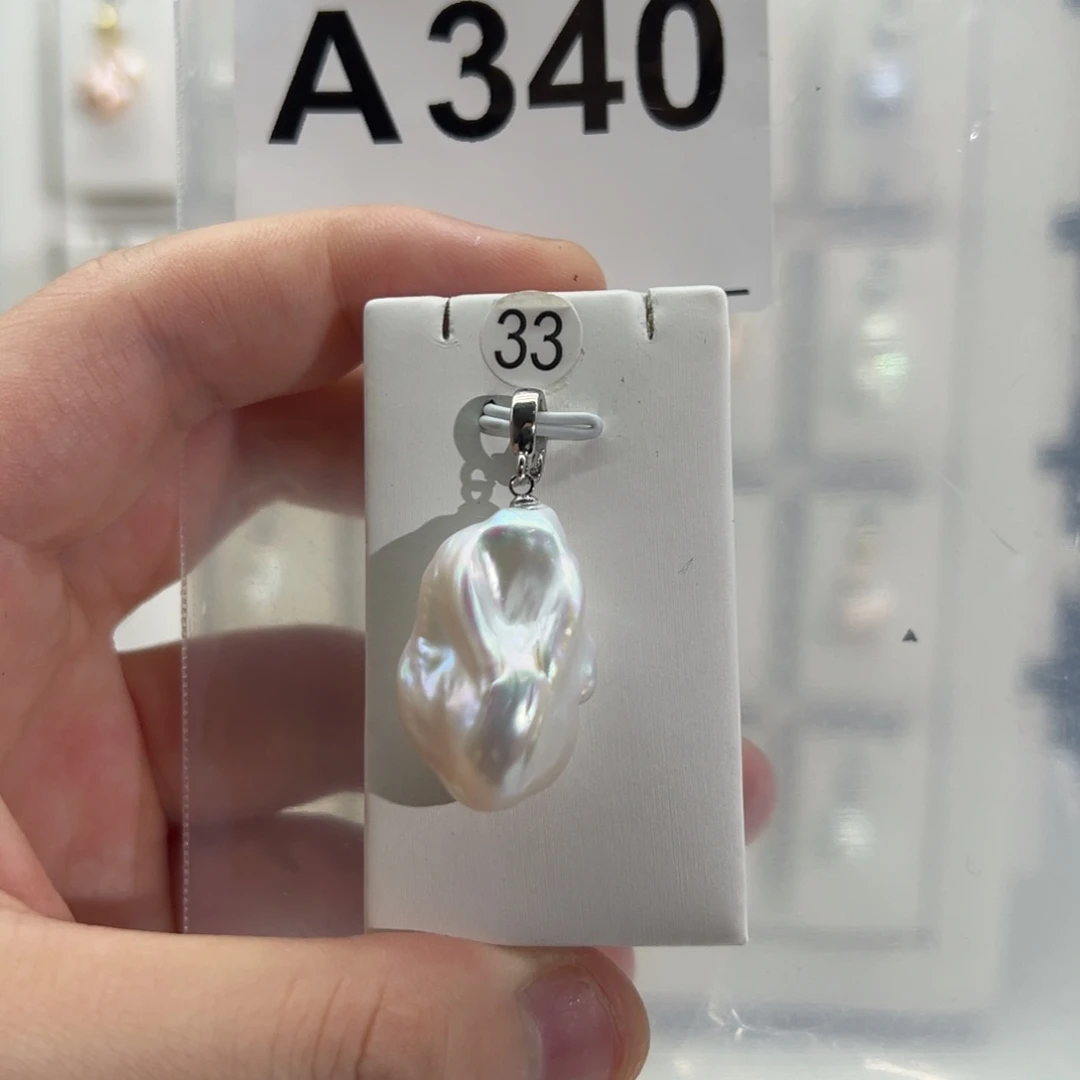 颈饰合金淡水珍珠