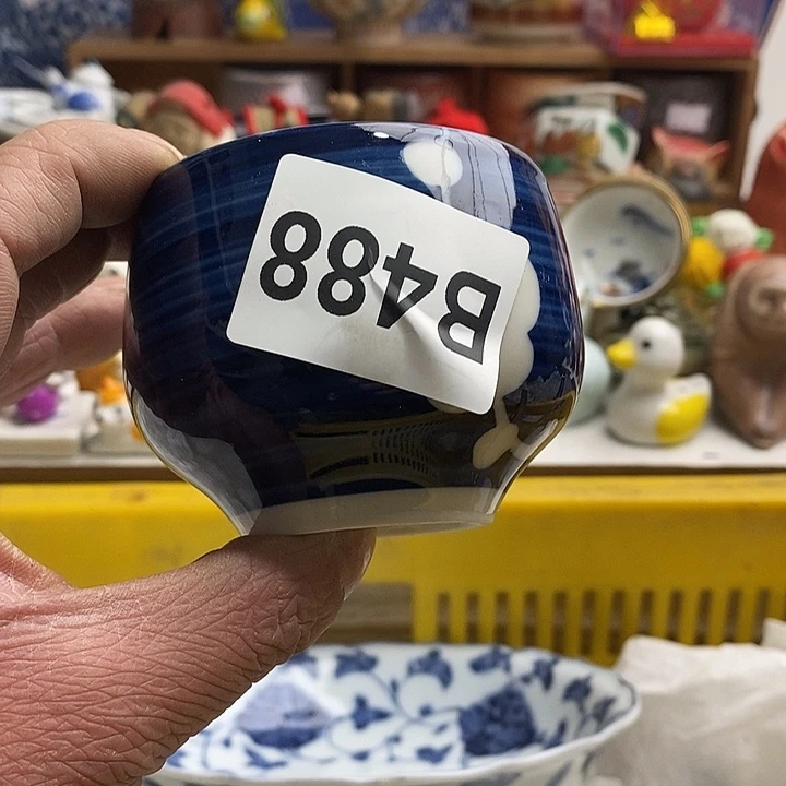 紫砂茶杯小*鼠日本精品回流瓷器