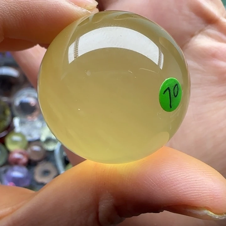 未镶嵌珠宝半成品水晶3.2厘米