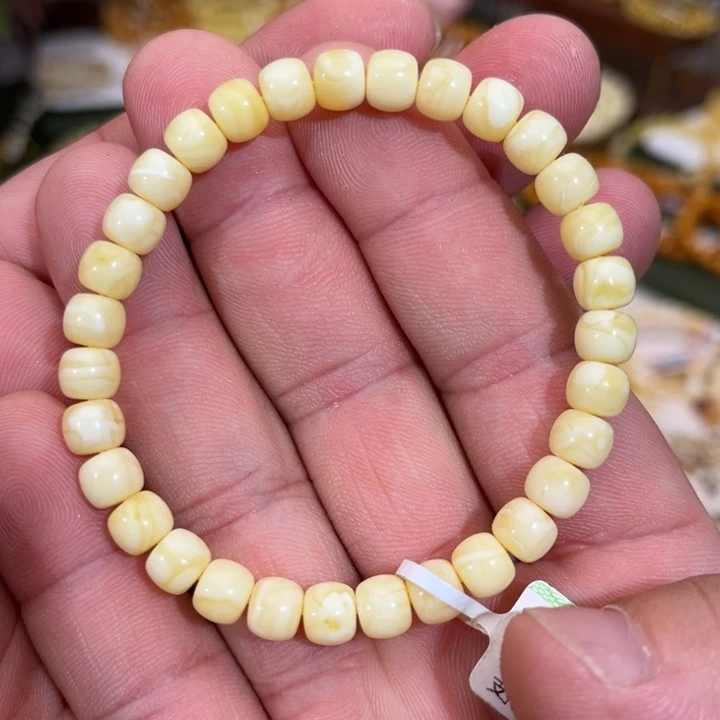 ****࿐琥珀未镶嵌手链00007.0mm