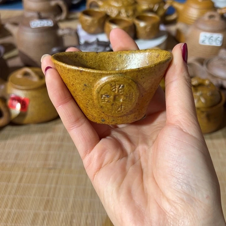 缸50毫升原谷粗瓷高温瓷