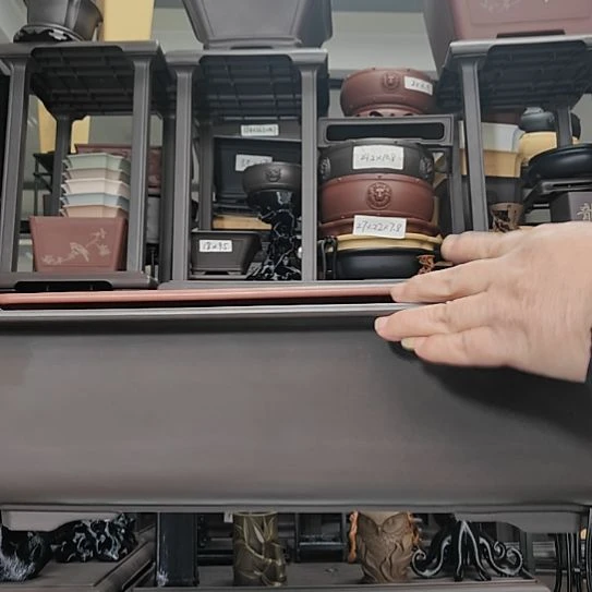 东***龙10套40.5*30.5*14+50*37*15马槽盆紫檀色和红色