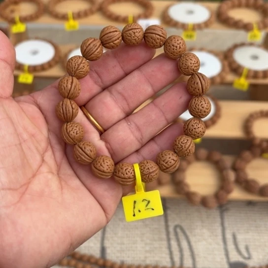 木质非金属野生桃核1.2