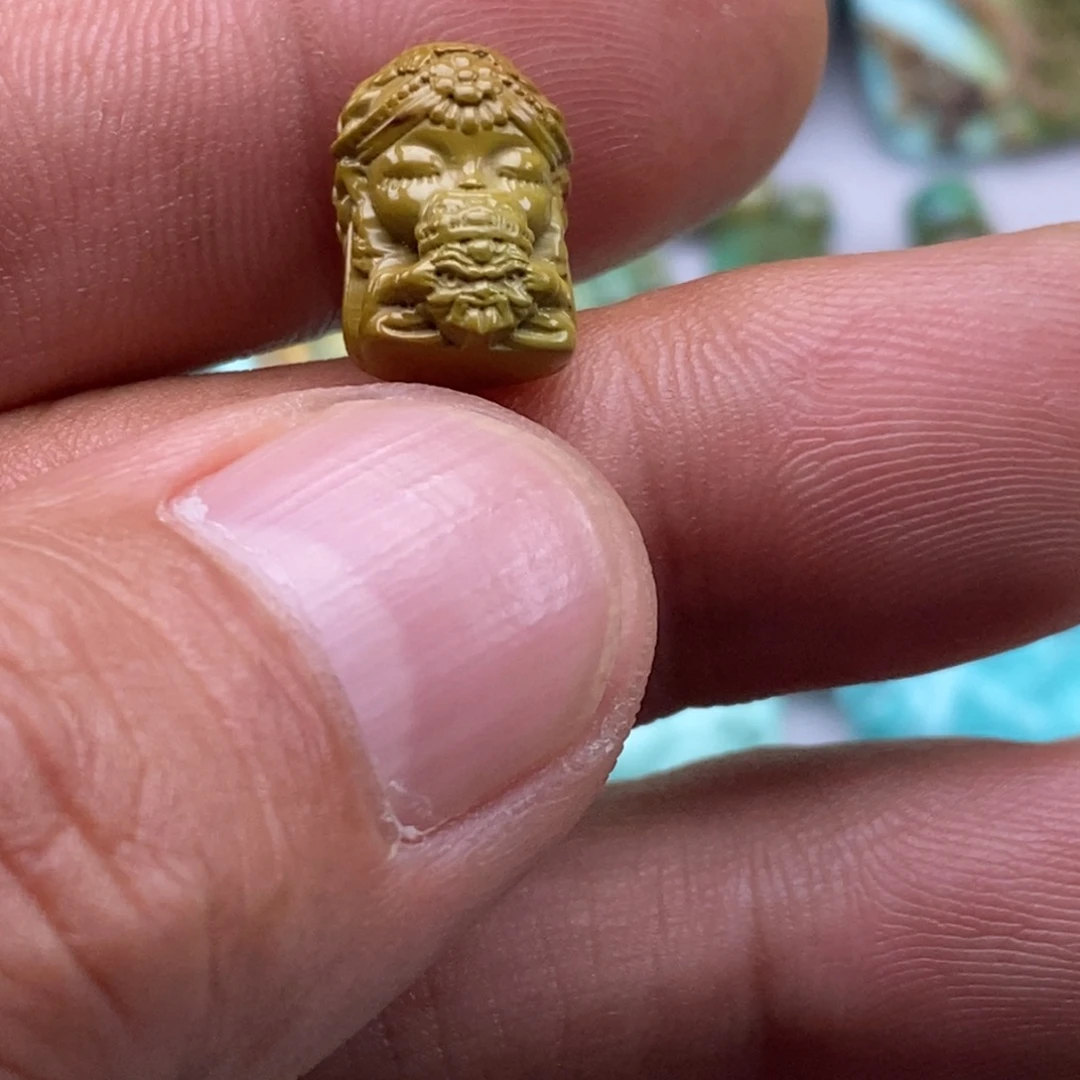绿松石未镶嵌珠宝半成品