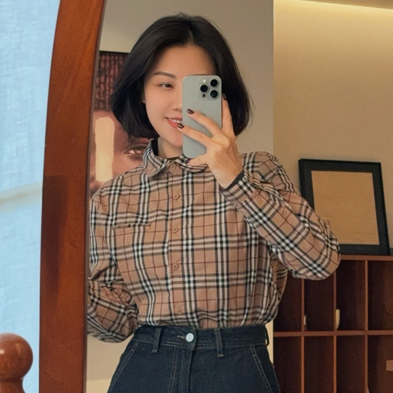 XIYE&W【巴布格子衬衫】经典格纹衬衫