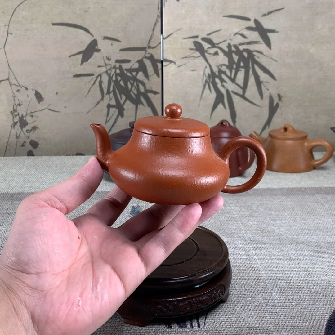 紫砂茶壶155cc。