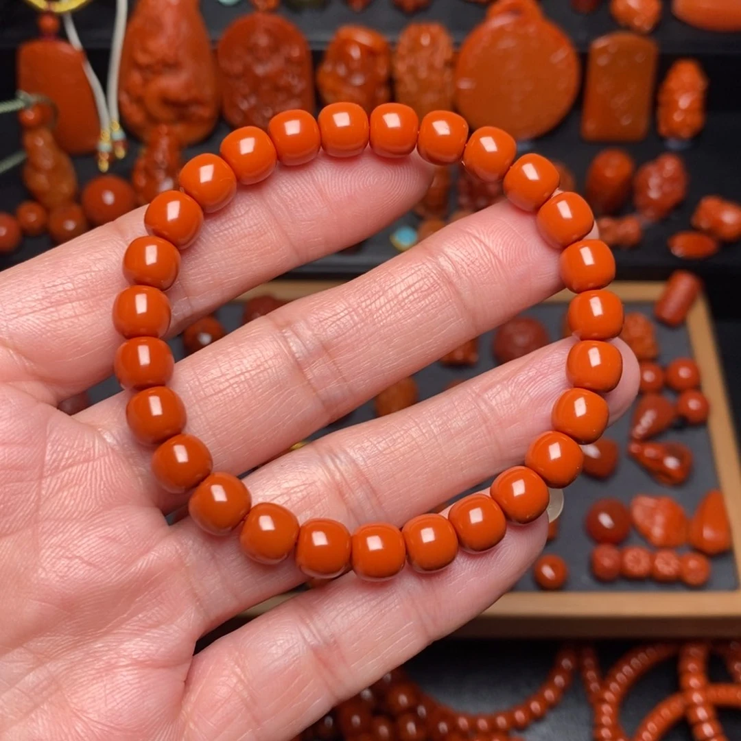 南红玛瑙老型7.5未镶嵌?****饰