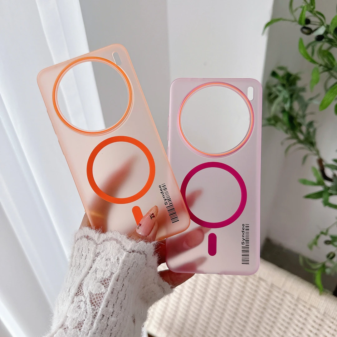 柔砂磨砂X200磁吸FINDX8超薄14PRO亲肤K80创意MATE70全包14pro