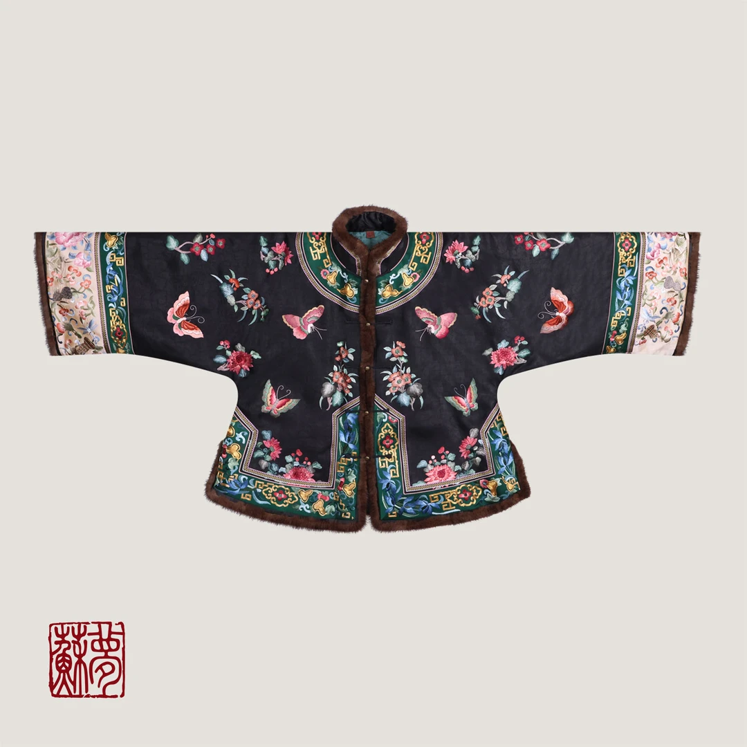 蘇夢【栖花令】重工手绣满绣立领对襟上衣中式百搭0105181