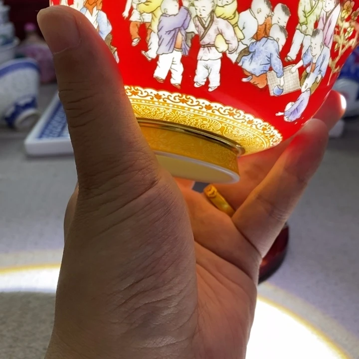 碗盘景德镇陶瓷厂生产的