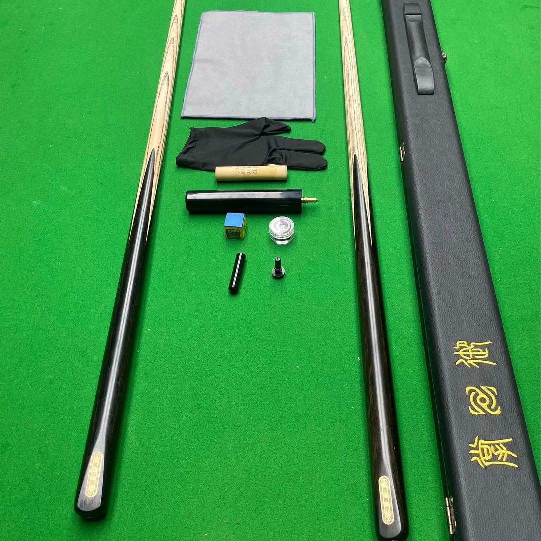 定制款金标掌御台球杆小头通杆可选剑纹乌木后把职业打感中式黑八