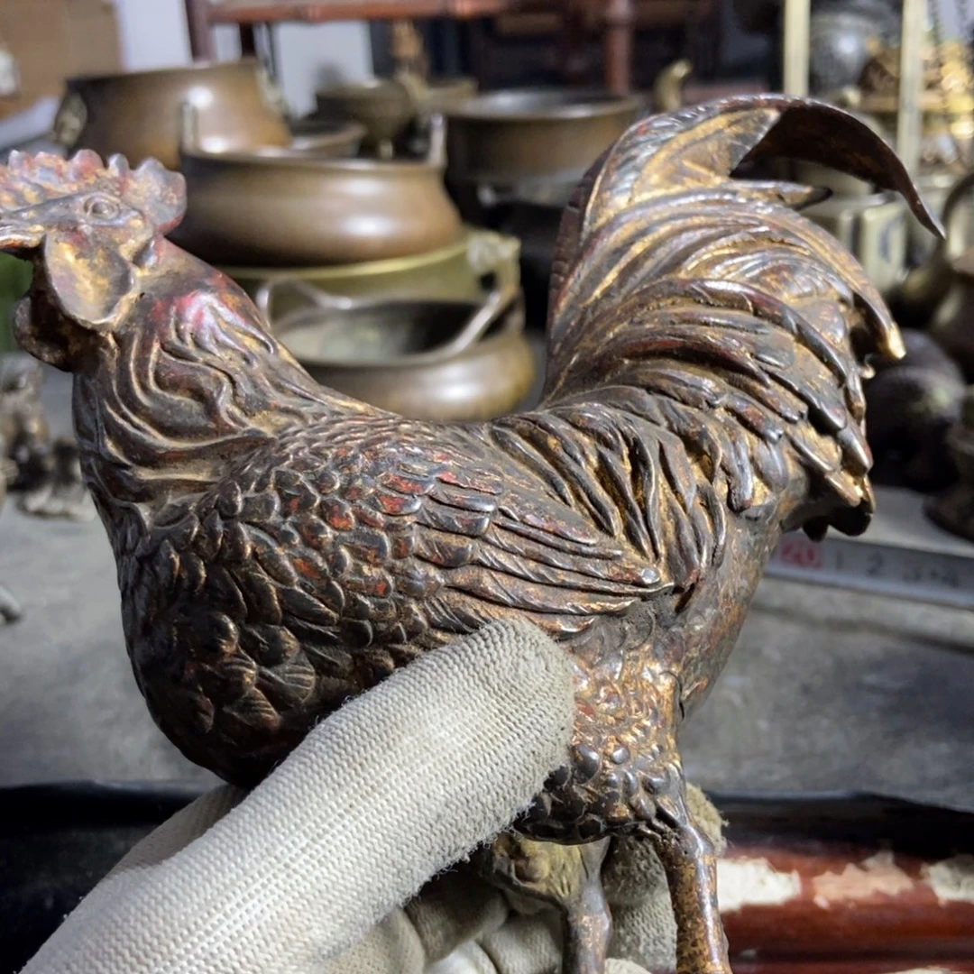 清***林铜器工艺品摆件香炉摆件