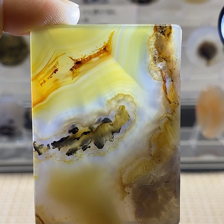 玛瑙/玉髓未镶嵌颈饰