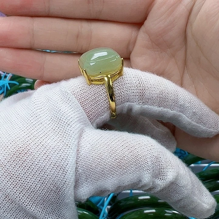 和田玉戒指未镶嵌